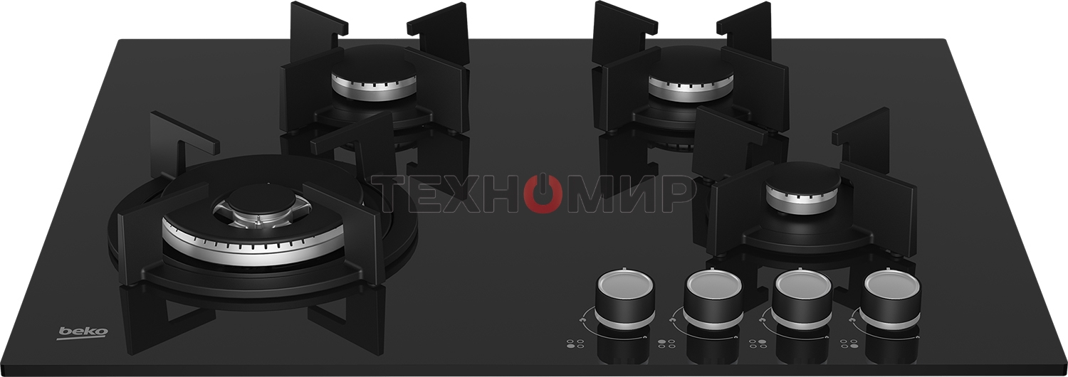 Газовая варочная панель Beko HINW 64229 S черный
