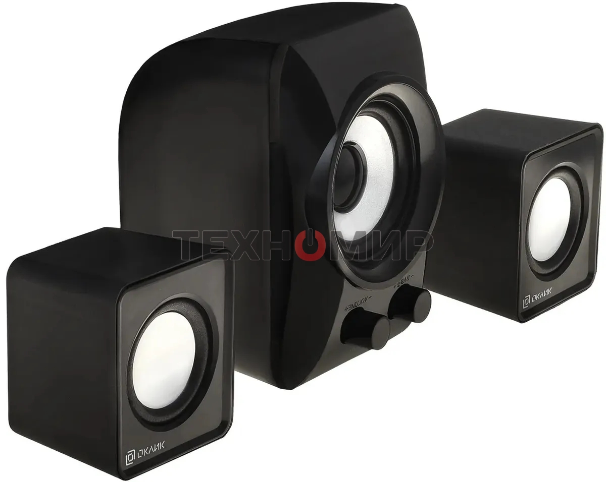 Акустическая система Oklick OK-420 2.1 черный 11Вт