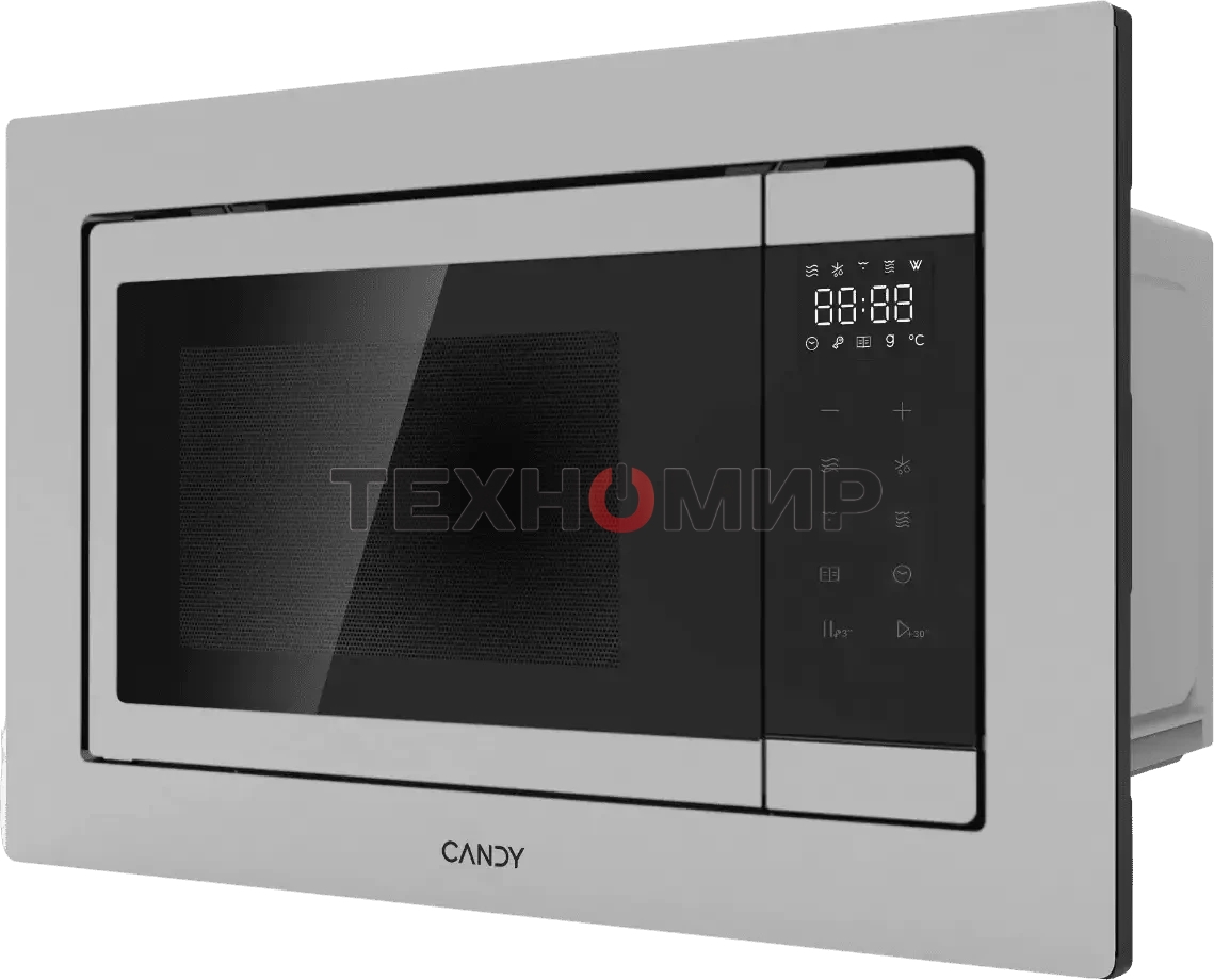 Встраиваемая микроволновая печь CANDY CMXBTG218X нержавеющая сталь