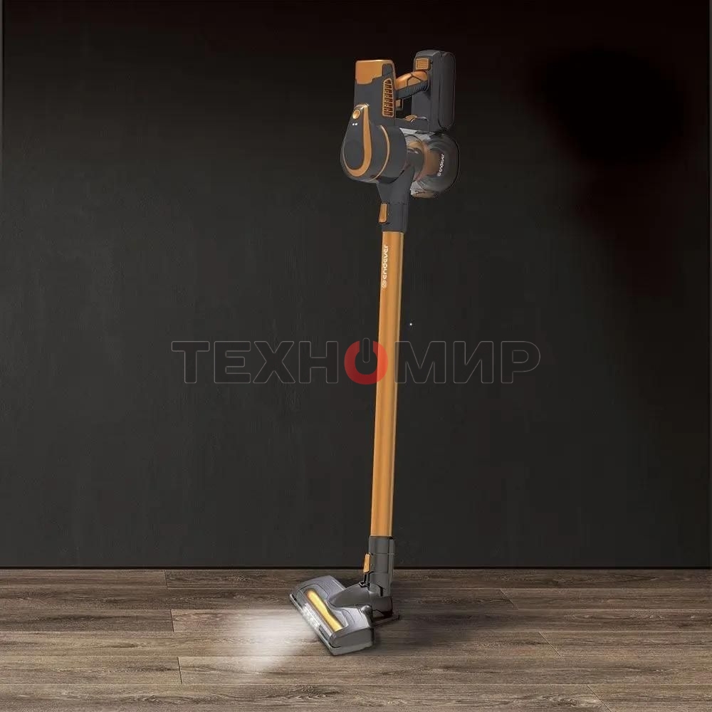 Пылесос вертикальный циклонного типа аккумуляторный Endever SkyClean VC-301, темно-серый/оранжевый, 4 шт,уп