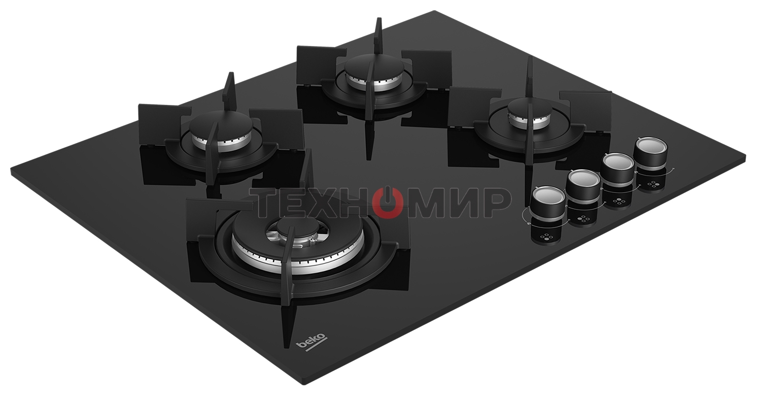 Газовая варочная панель Beko HINW 64229 S черный