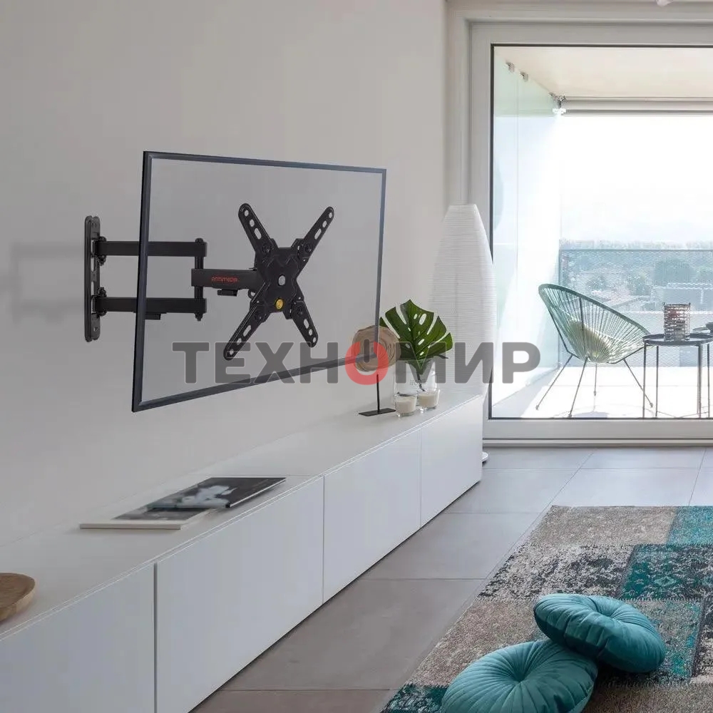 Кронштейн Arm media MARS-8 черный, 8 шт/уп. Кр. стал. настенный для TV 20