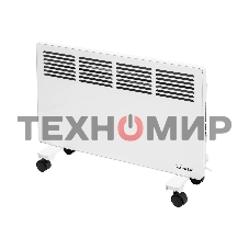 Конвектор электрический MTX КМ-2000.2 белый, 2000 Вт, 25 м2, термостат