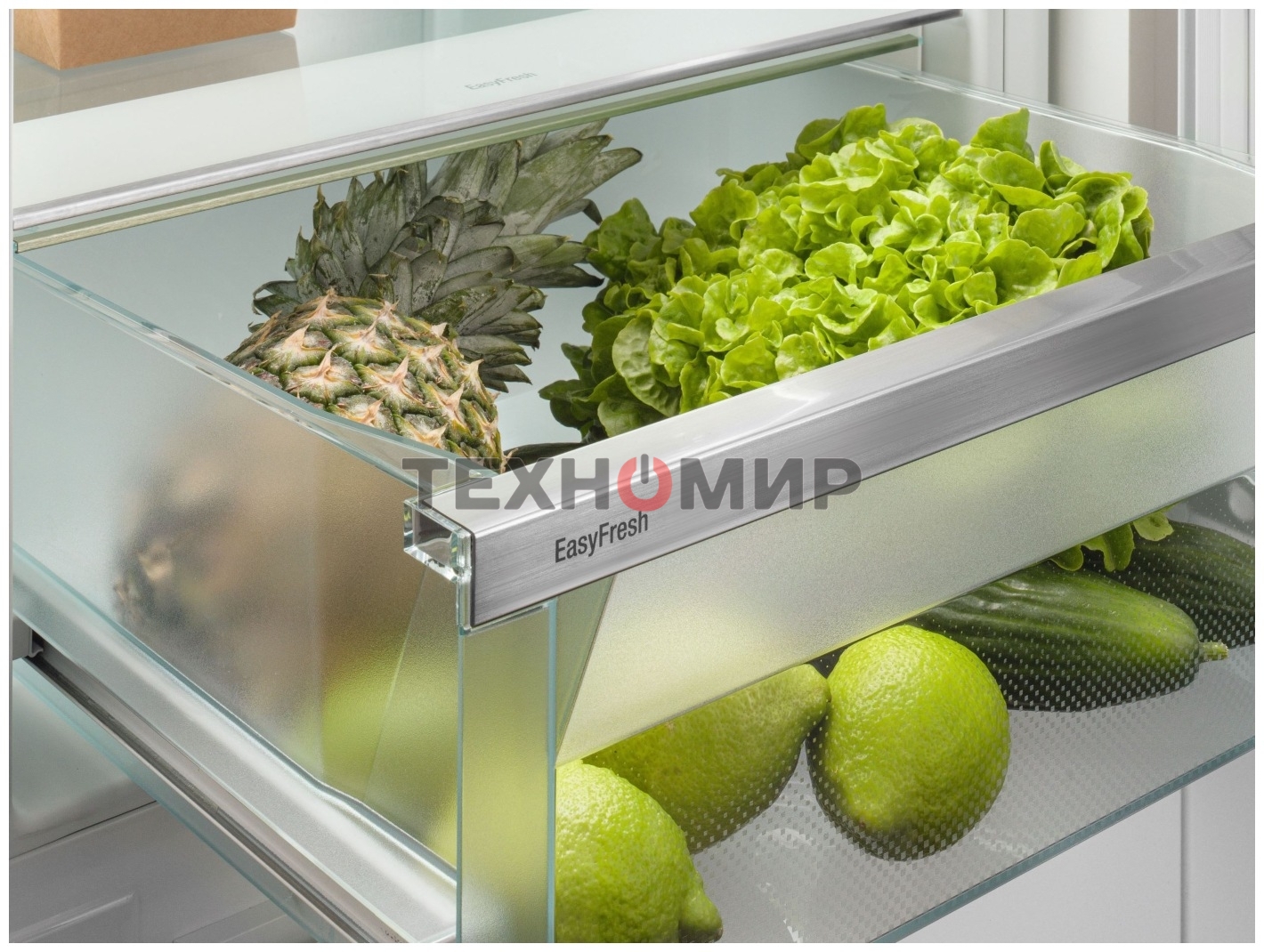 Холодильники Liebherr Pure CNsdc 5703-22 001 серебристый SmartSteel двухкамерный 266/94л морозилка снизу