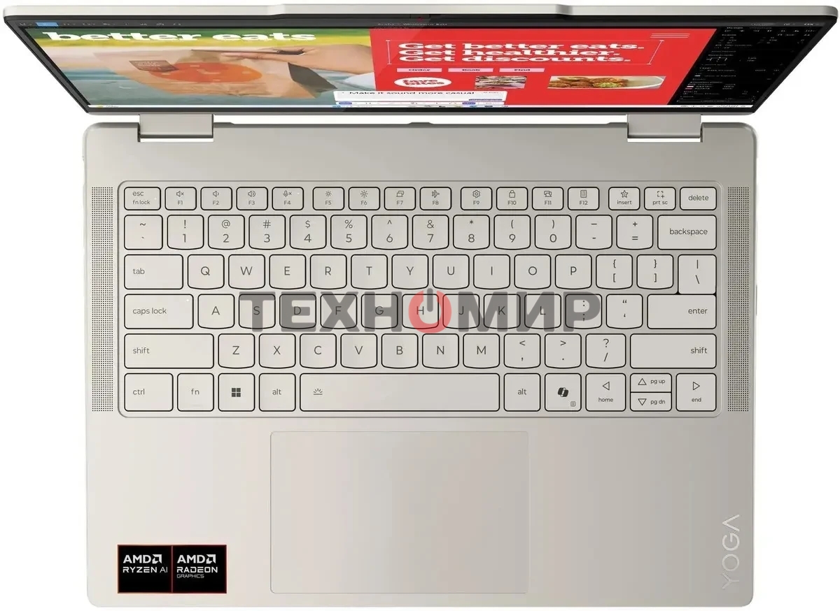 Ноутбук Lenovo Yoga 7 14AKP10 Ryzen AI 7 350 24Gb SSD1Tb AMD Radeon 860M 14