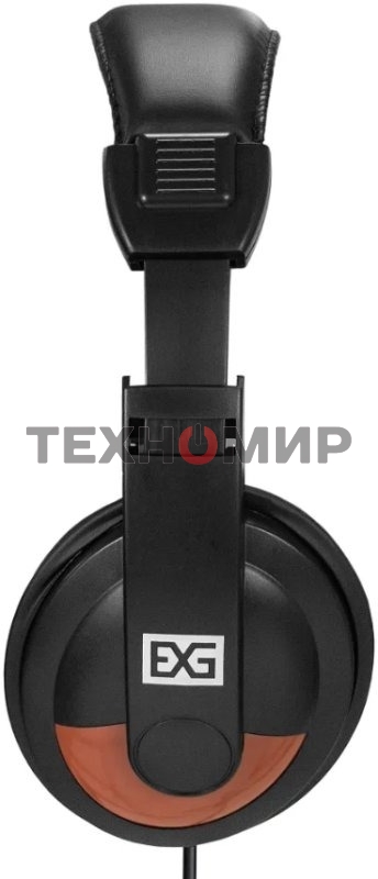 Гарнитура проводная полноразмерная с микрофоном (гарнитура) ExeGate Office HS-130S (2x3.5мм, динамик 40мм, 20-20000Гц, длина кабеля 2.2м, регулировка громкости)