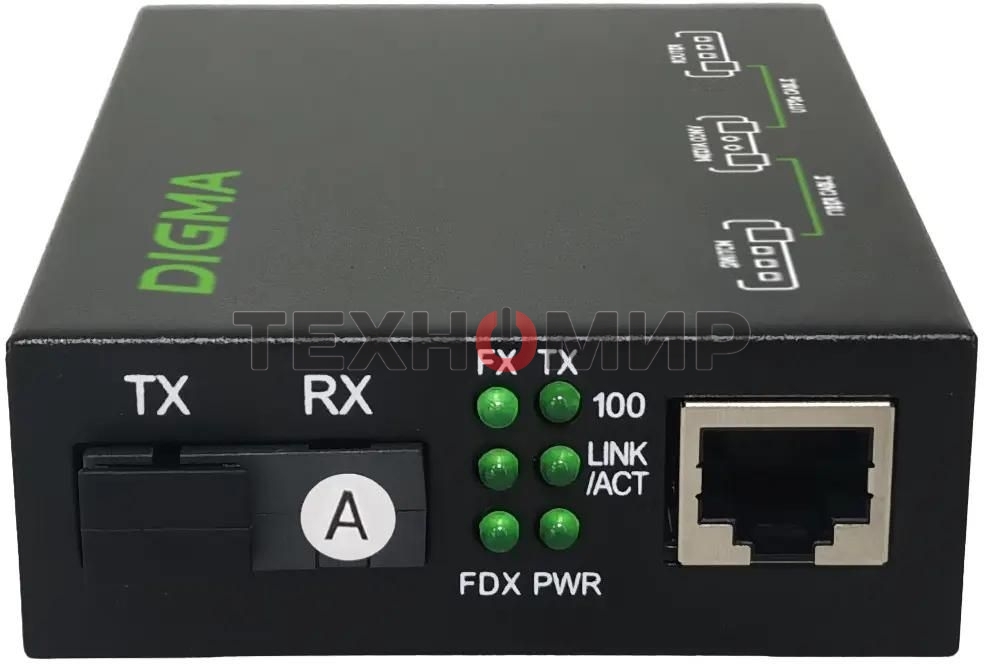 Медиаконвертер Digma DMC-1F35-20A