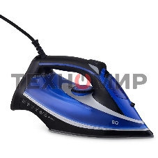 Утюг BQ SI1004 черный/синий, 3000 Вт, 40 г/мин, 200 г/мин, 380 мл