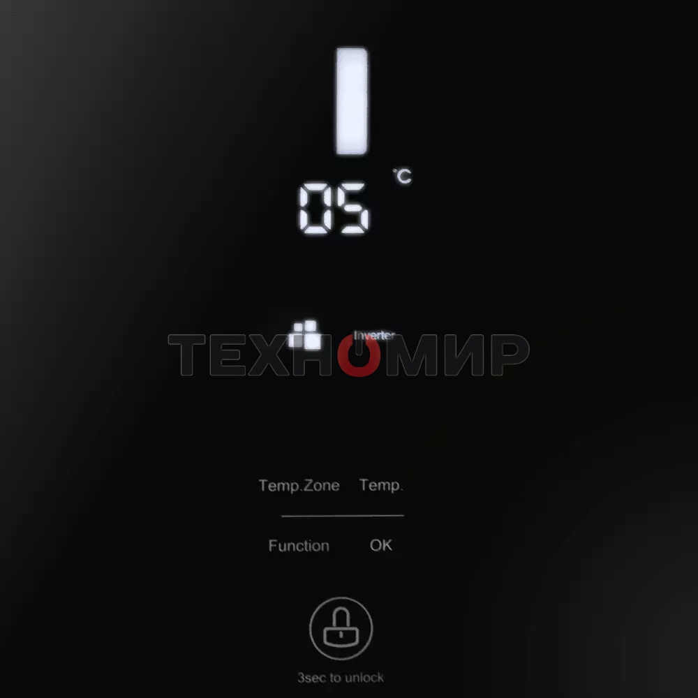 Холодильник Maunfeld MFF177NFB Slim Inverter черный двухкамерный 352/198л морозилка слева, No Frost, Side by Side