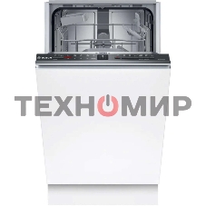 Встраиваемая посудомоечная машина Bosch SPV2IKX01Q 45см.,Home Connect, Класс A-А-A;5 прогр.:Экономичная, Интенсивная 70°, Quick L, Быстрое мытье 45°C, персональная программа. Удаленный запуск через приложение на смартфоне, IntensiveZone, 1/2 Загрузка, Hyg