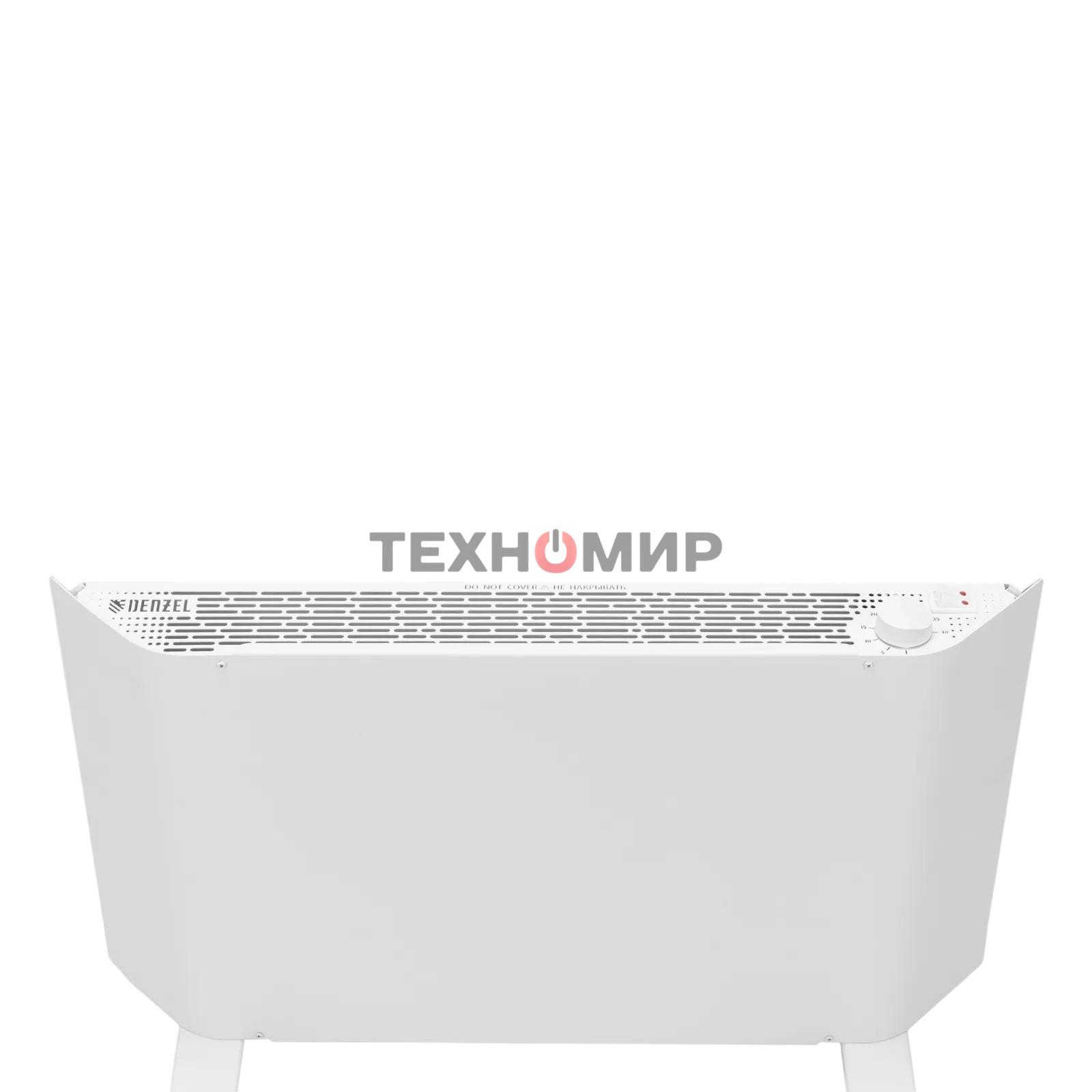 Конвектор электрический Denzel XCE-1500 белый, 1500 Вт, 20 м2, термостат