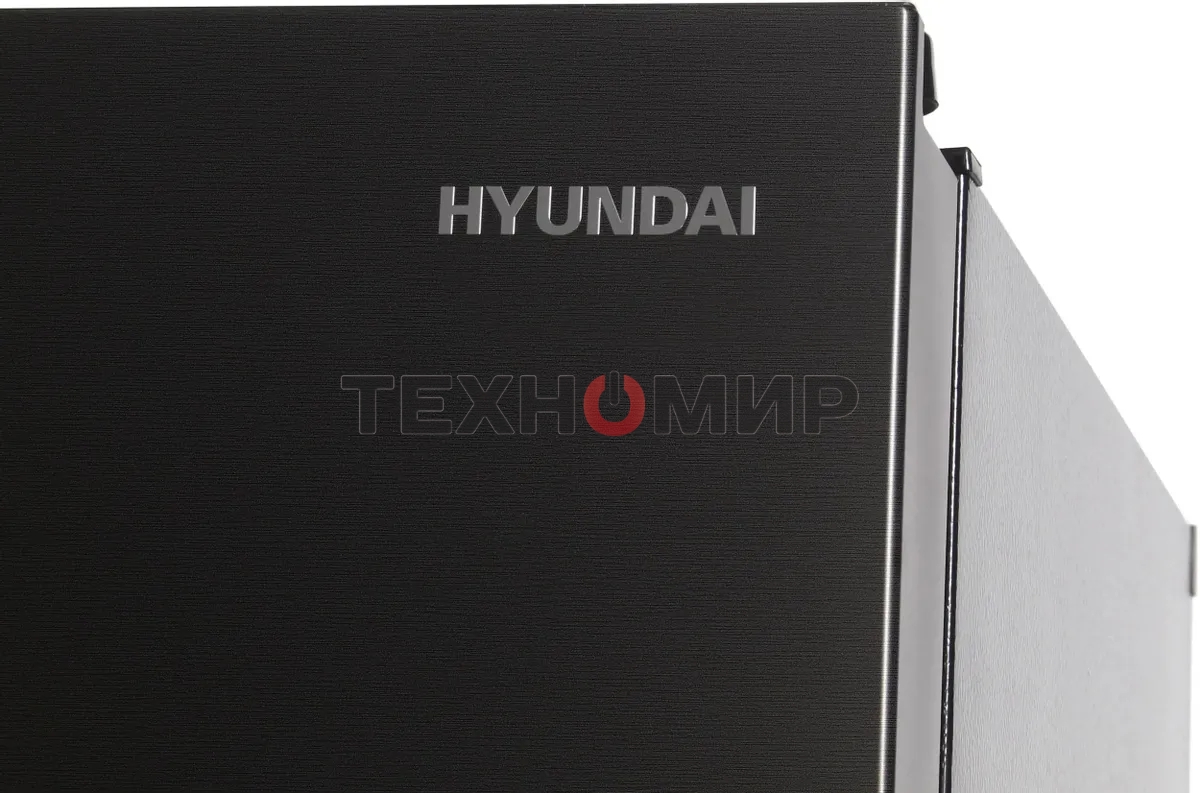 Холодильник Hyundai CS5073FV графит трехкамерный инвертер Side by Side 292/167л морозилка сбоку