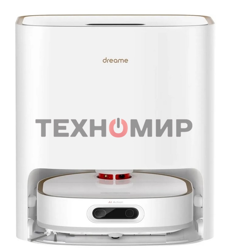 Робот-пылесос Dreame RLS6TAC W10 Pro белый, 55 Вт, 6400 мА·ч Li-Ion, уборка сухая/влажная, пылесборник контейнер 0.45 л