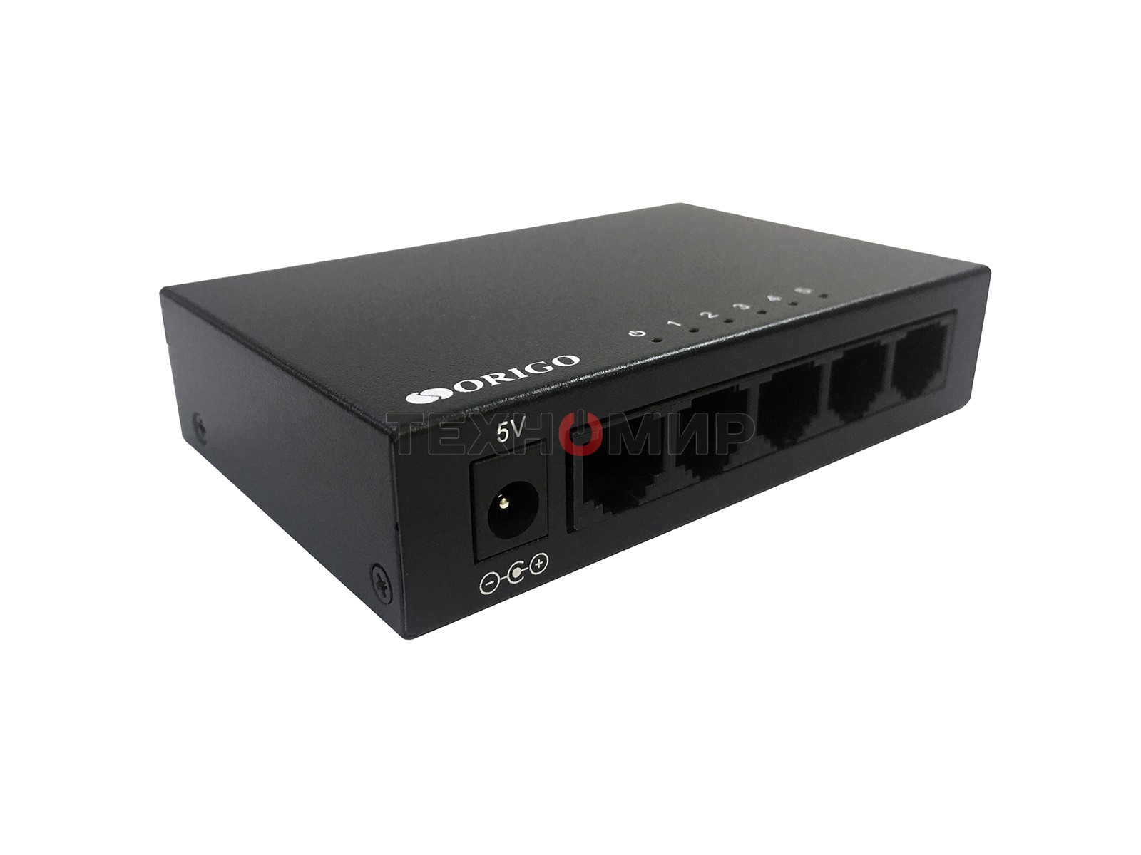 Коммутатор неуправляемый ORIGO OS2205/A2A 5x1000Base-T, корпус металл