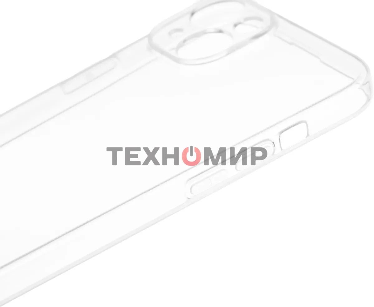 Чехол (клип-кейс) BoraSCO для Apple iPhone 15 Plus прозрачный