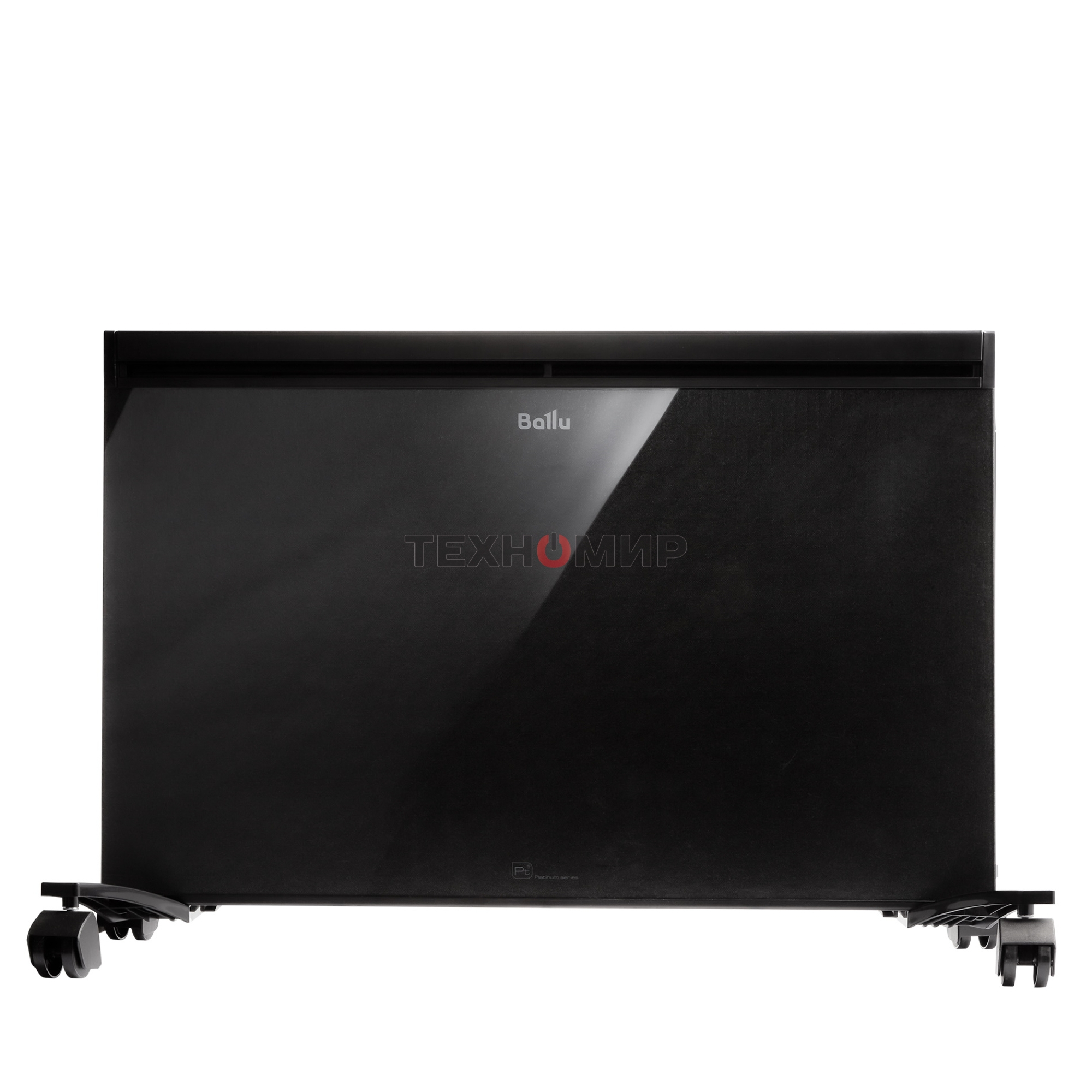 Конвективно-инфракрасный обогреватель Ballu Plaza Solar BIHP/S-1300 черный, 1300 Вт, 15 м2, термостат, дисплей