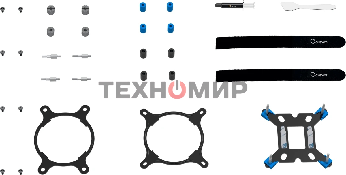 Система охлаждения Ocypus Delta L24 BK ARGB V2 черный 280W/All Intel/AMD AM*/Screws