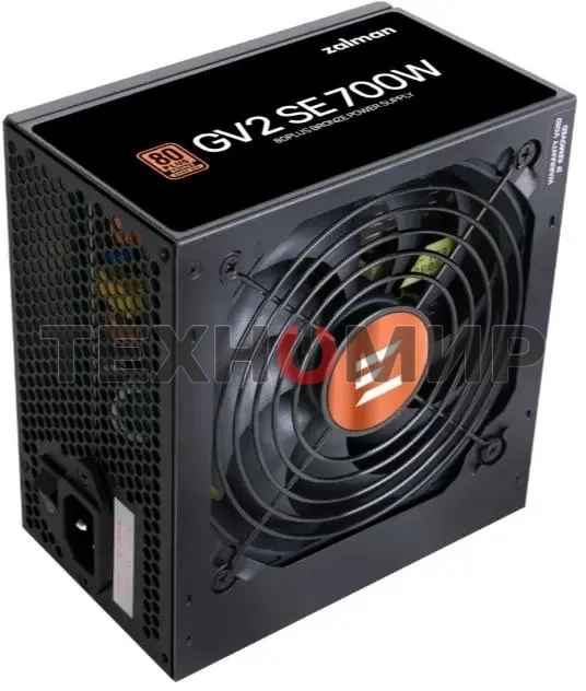 Блок питания Zalman ZM700-GV2SE 700 Вт, 80 PLUS BRONZE, 120 мм, немодульный, черный