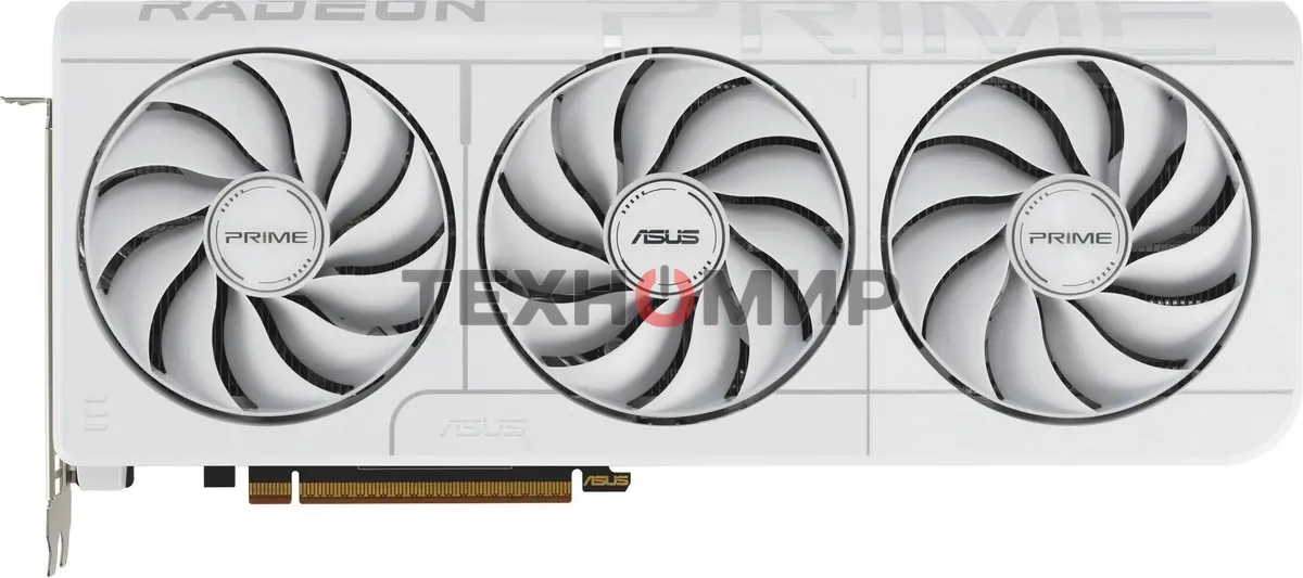 Видеокарта Asus PRIME-RX9070XT-O16G-WHITE белый