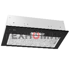 Вытяжка встраиваемая LEX GS Bloc LIGHT 600 черный, 53 см, 500 куб. м/ч, 44 дБ