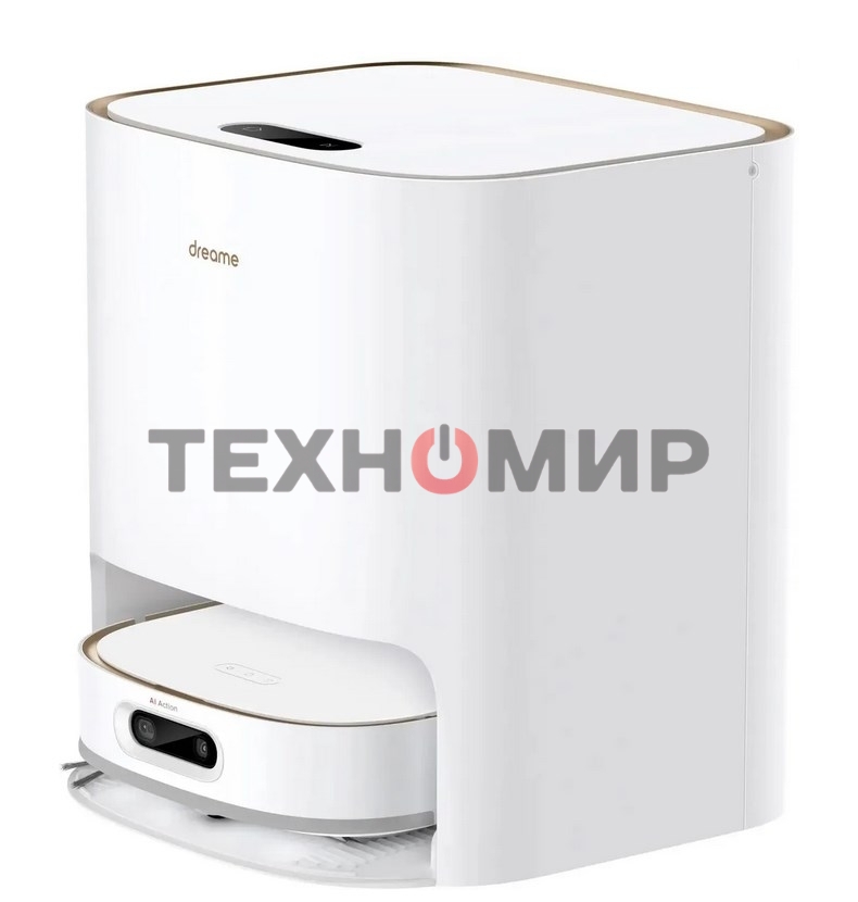 Робот-пылесос Dreame RLS6TAC W10 Pro белый, 55 Вт, 6400 мА·ч Li-Ion, уборка сухая/влажная, пылесборник контейнер 0.45 л
