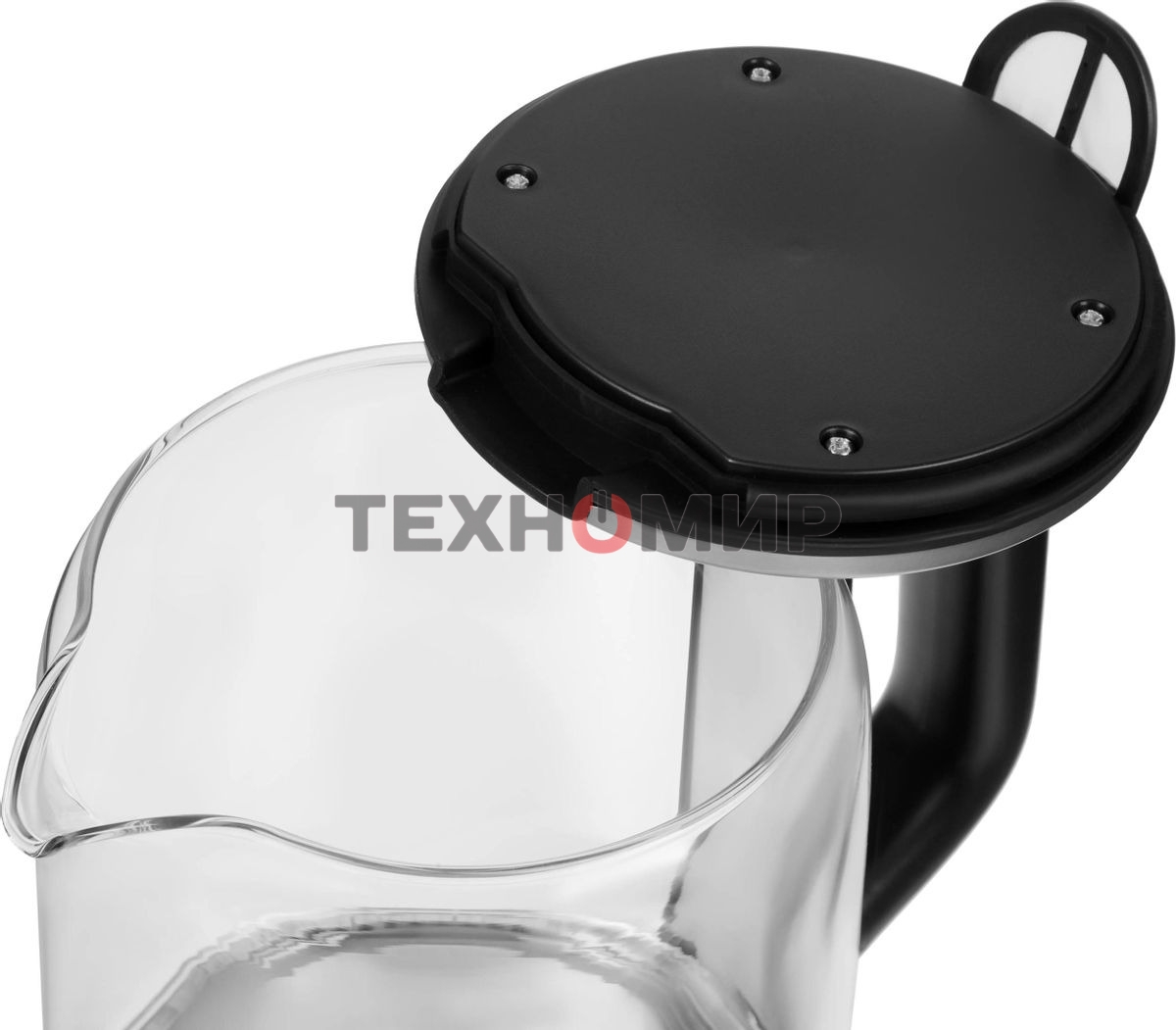 Чайник электрический Hyundai HYK-G5501 1.7 л, 2200 Вт, серебристый/черный