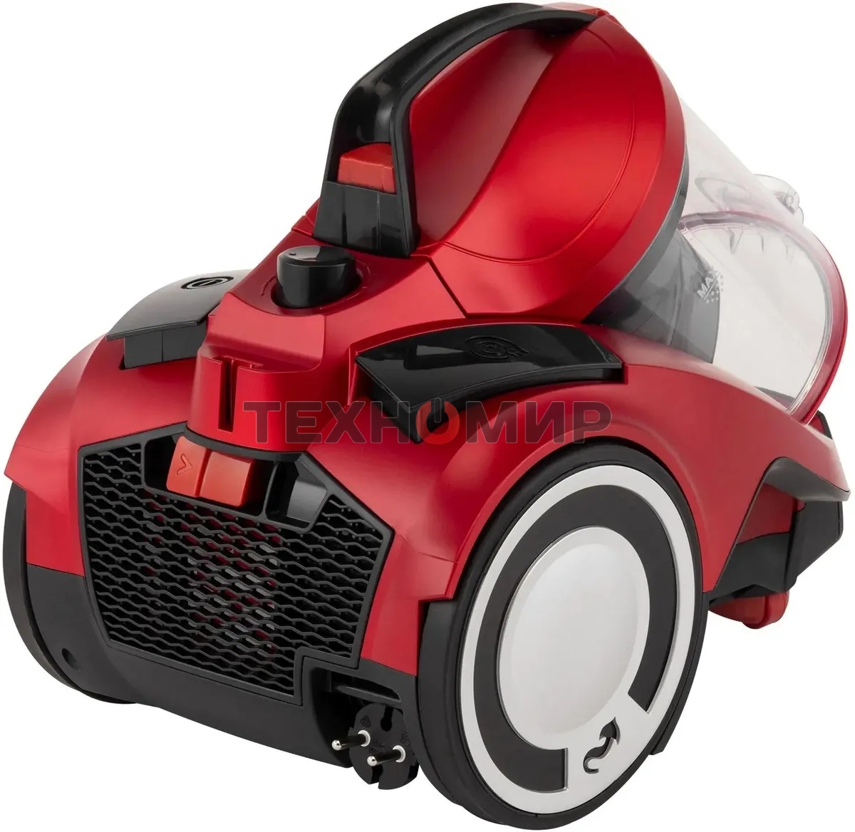 Пылесос Starwind SCV2081 красный/черный, 350/2000 Вт, уборка сухая, пылесборник контейнер 3.5 л