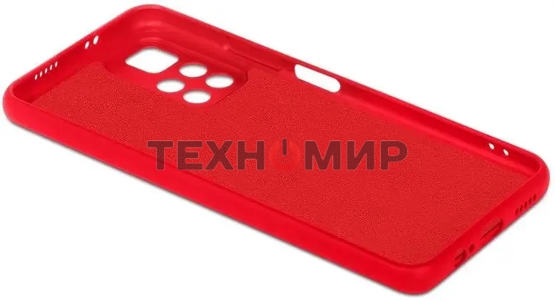 Чехол (клип-кейс) DF poOriginal-05 для Xiaomi Poco M4 Pro 5G красный