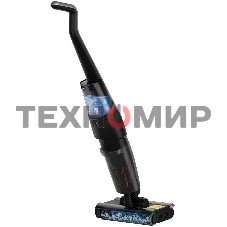 Пылесос вертикальный Deerma VX96W серый/черный, питание от аккумулятора, 15 Вт, уборка влажная и сбор жидкости, пылесборник 0.6 л, работа от АКБ max 30 мин