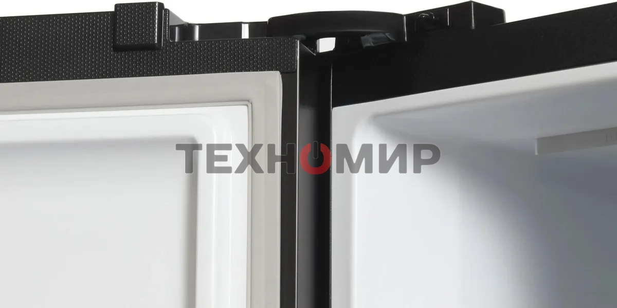 Холодильник Hyundai CS5073FV графит трехкамерный инвертер Side by Side 292/167л морозилка сбоку