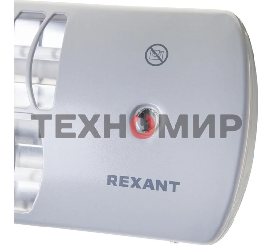 Обогреватель инфракрасный панельный Rexant серый, кварцевый, 1500 Вт, 20 м2, 3 режима обогрева