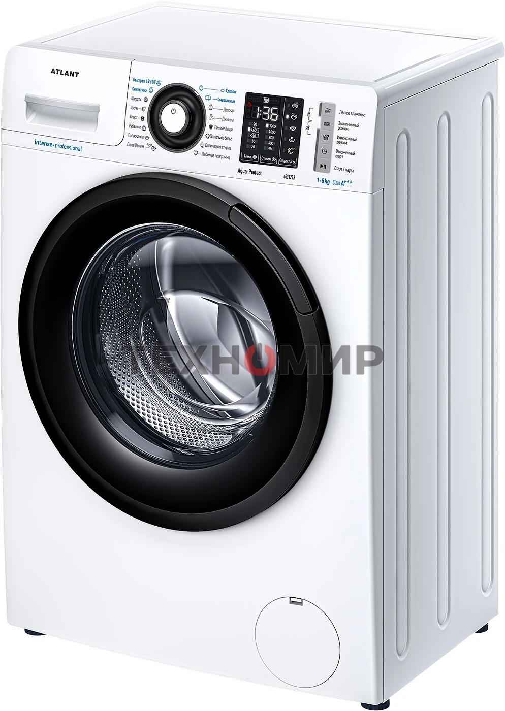 Стиральная машина ATLANT СМА 60У1013-02 белый, загрузка фронтальная 6 кг, 1000 об/мин, класс: А