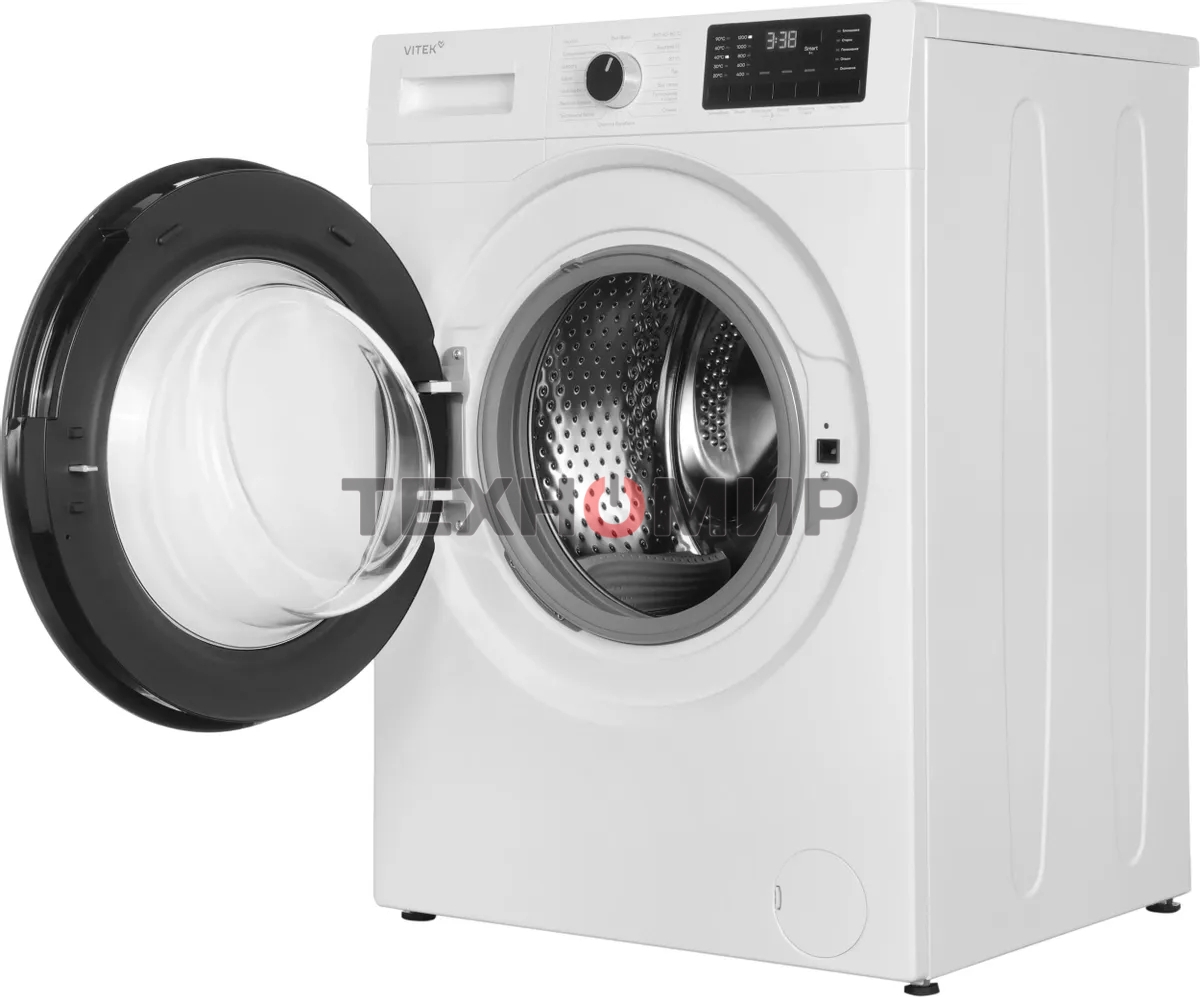 Стиральная машина Vitek VT-WME8201 класс: A+++ загр.фронтальная макс.:8кг белый инвертор