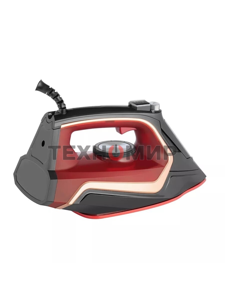 Утюг Centek CT-2313 красный, 2400 Вт, 50 г/мин, 185 г/мин, 350 мл