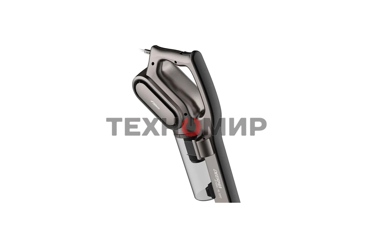 Пылесос вертикальный Deerma DX700S черный, питание от сети, 600 Вт, уборка сухая, пылесборник 0.8 л
