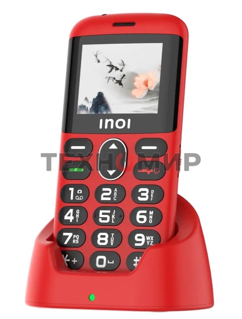 Мобильный телефон INOI 148 Senior 4G красный