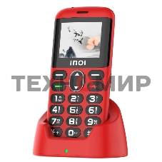 Мобильный телефон INOI 148 Senior 4G красный