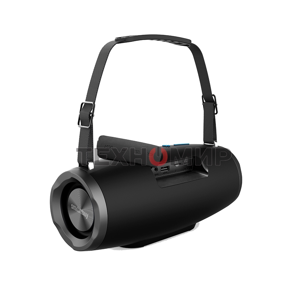 Акустическая система 2.0 Smartbuy BOOM JR, 16Вт, Bluetooth, MP3, FM, FlashLight, 3000 мАч.