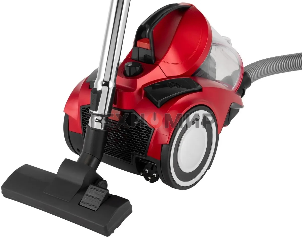 Пылесос Starwind SCV2081 красный/черный, 350/2000 Вт, уборка сухая, пылесборник контейнер 3.5 л