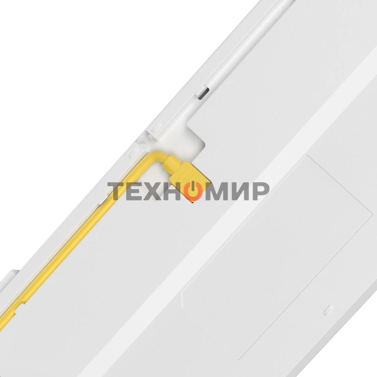 Клавиатура проводная A4Tech Bloody S87 Energy (S87 USB ENERGY WHITE) USB белый/желтый