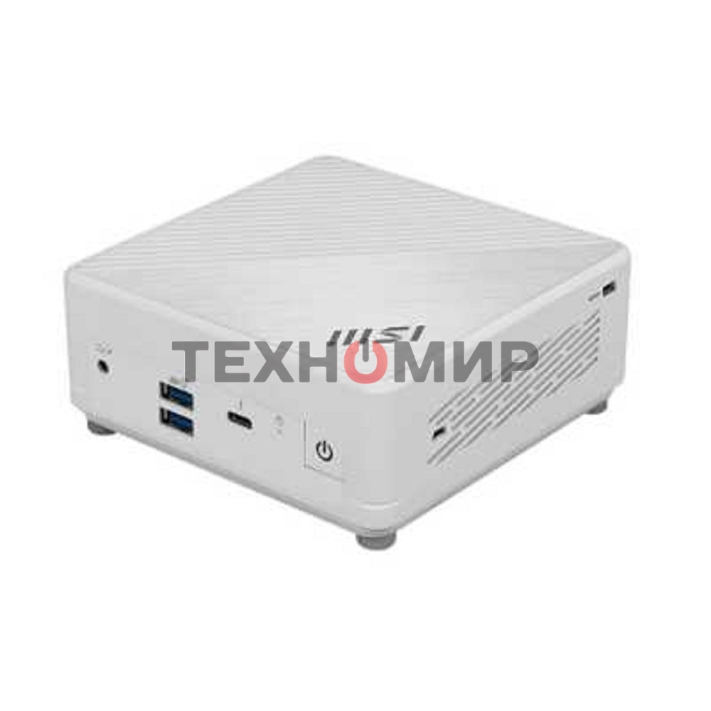 Неттоп MSI Cubi 5 1M-618XRU Core 5 120U (1.4) 16Gb SSD512Gb Graphics CR без ОС 2xGbitEth WiFi BT белый (9S6-B0A822-618)