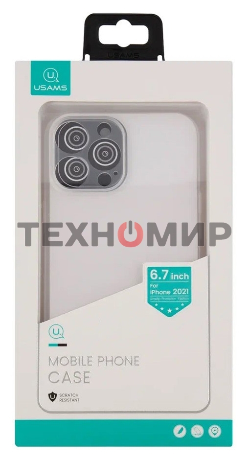 Чехол для Apple iPhone 13 Pro Max Usams US-BH779 белый (матовый) (УТ000028083)
