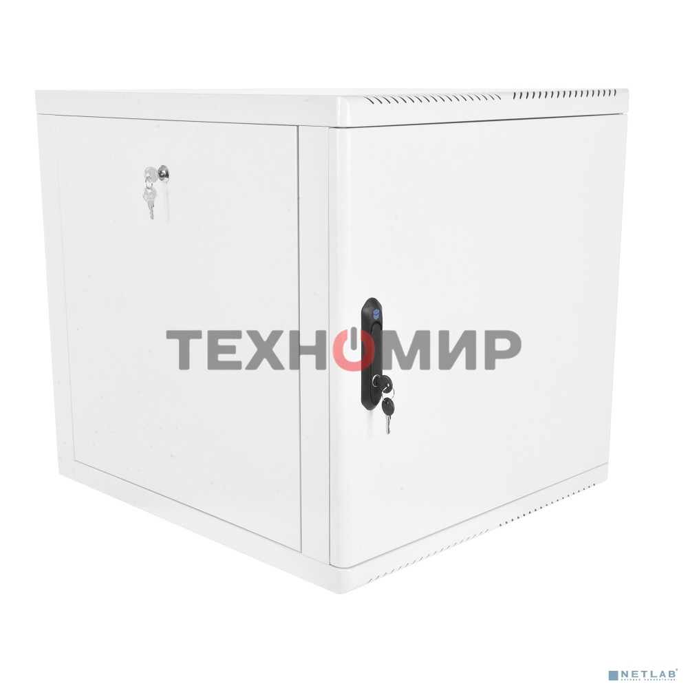 Шкаф телеком. настенный разборный 9U (600х520), съемные стенки, дверь металл (ШРН-М-9.500.1)(1 коробка)