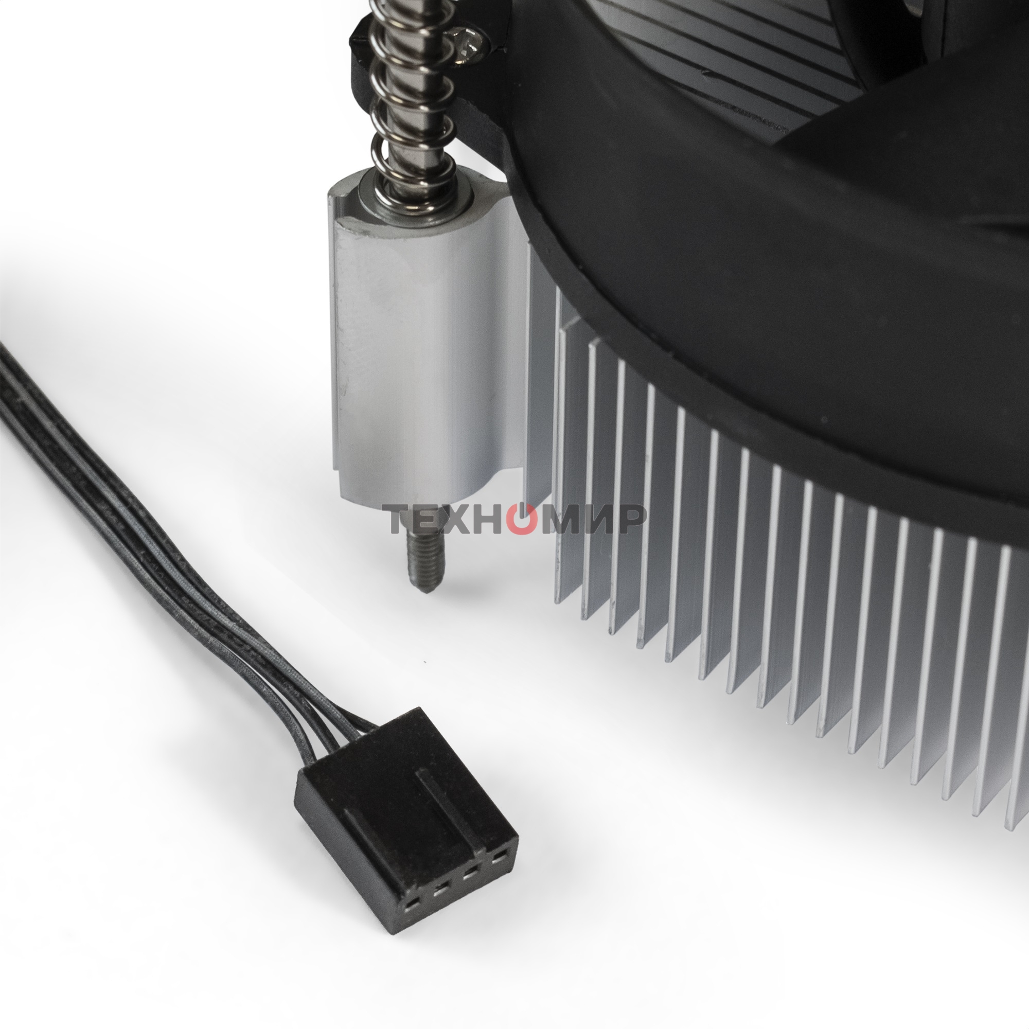 Кулер для процессора ExeGate ETA-20.PWM.V1700 серебристый, 90 мм, алюминий, 2600 об/мин, 23.5 дБ, 4 pin, 90 Вт, 60 мм