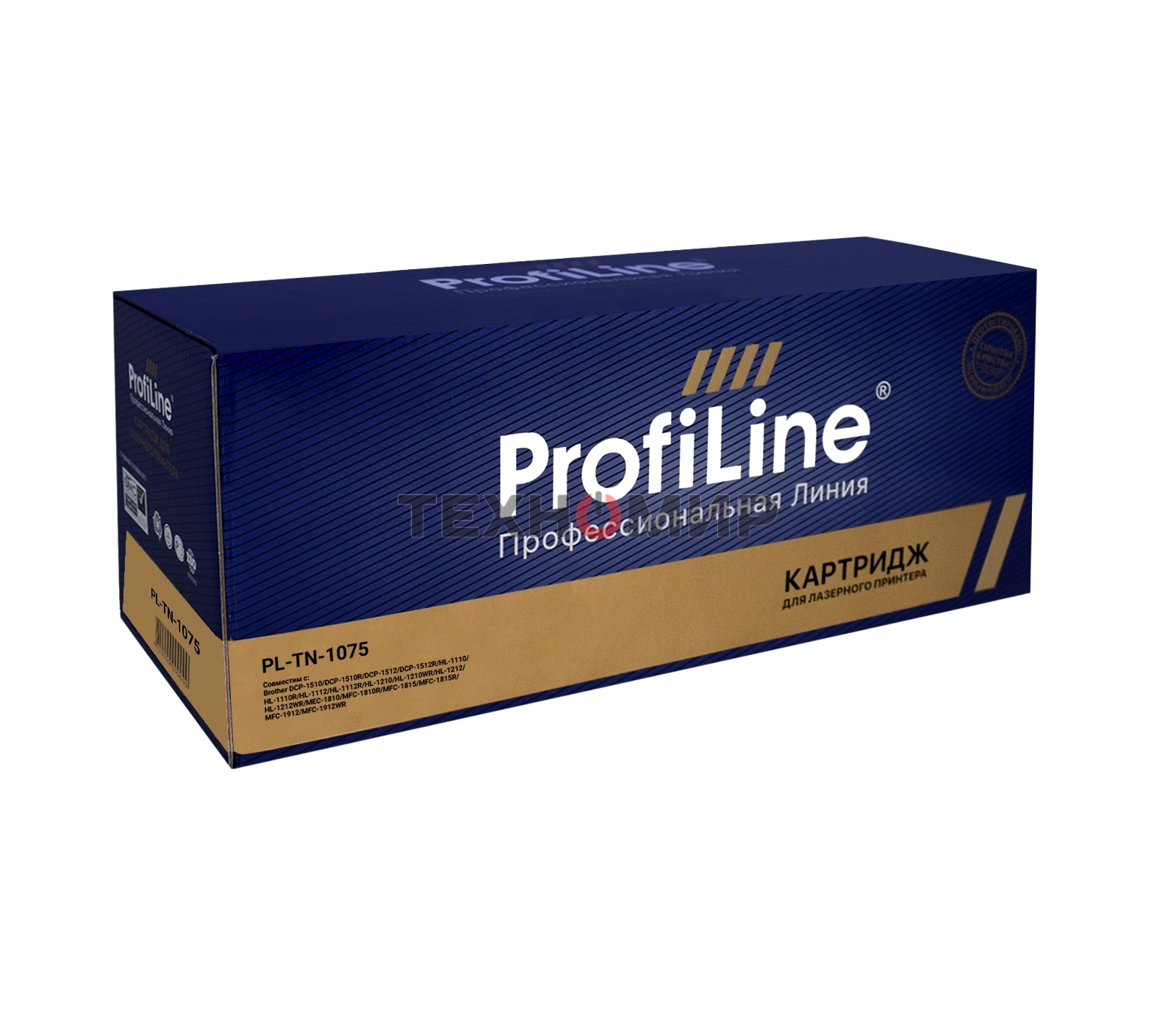Картридж ProfiLine PL-TN-1075 для принтеров Brother DCP-1510R/1512R/1510/1511/MFC1810/1815/HL1110/1111/1112 1000 копий