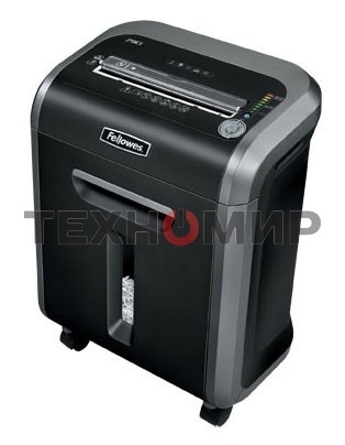 Шредер Fellowes 79Ci. (14 листов), 23 литра, 3,9х38 мм (класс 3), 100%Jam Proof, уничтожает: скобы/скрепки/карты/CD