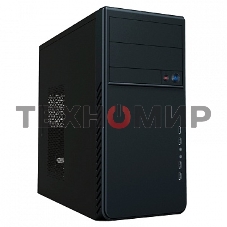 Компьютерный корпус MidiTower Powerman ES861 черный PM-450ATX 4*USB 2.0 Audio mATX