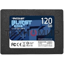 Накопитель SSD Patriot Burst Elite, 120Gb, SATA, 2.5