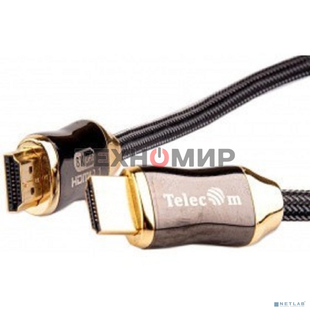 Кабель HDMI-HDMI 1M V2.1 TCG300-1M TELECOM