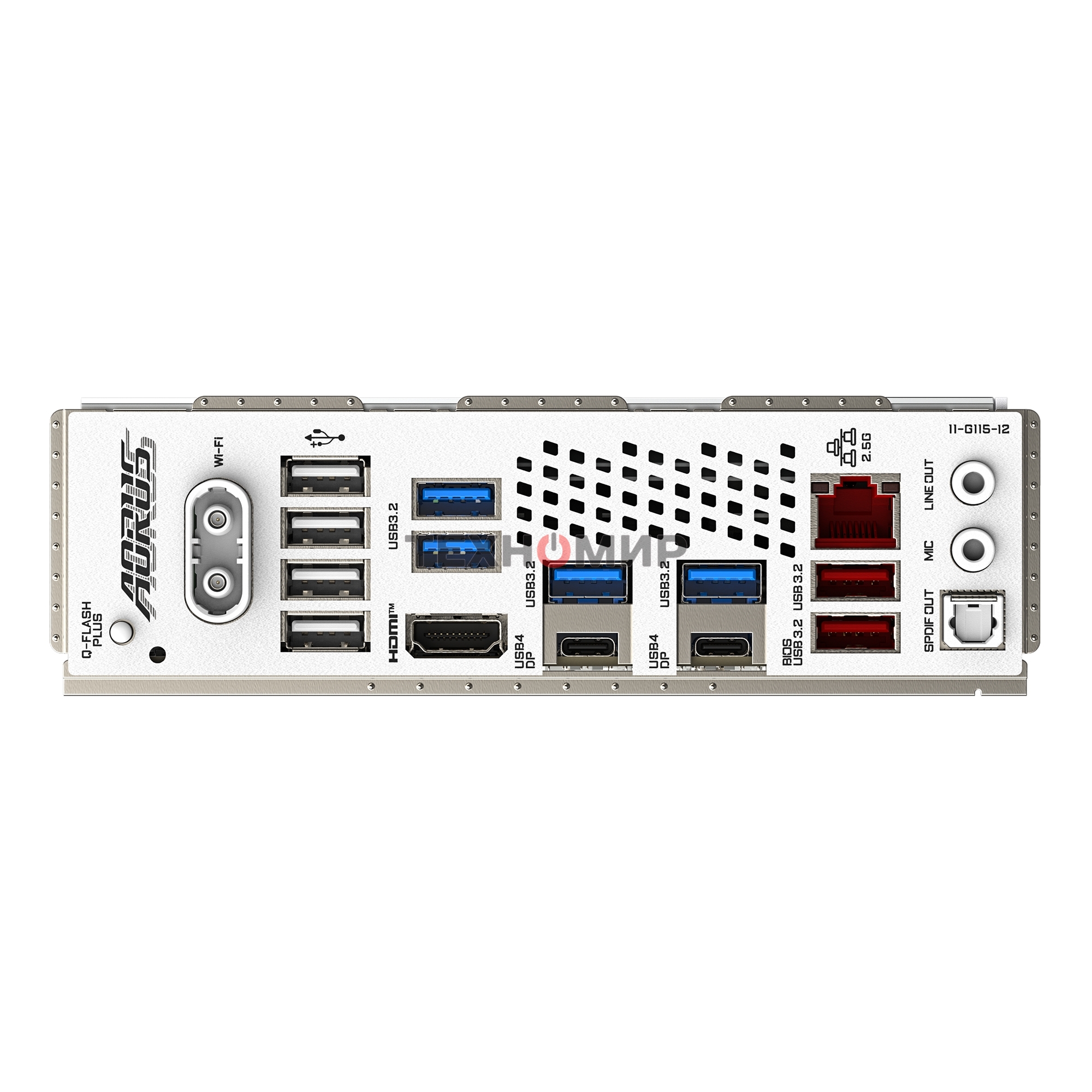 Материнская плата Gigabyte X870 AORUS ELITE WIFI7 ICE, AM5, AMD X870, 4xDDR5, 4xSATA, 4xM.2, 1xPCI-E 5.0 x16, 1xPCI-E 4.0 x4, 1xPCI-E 3.0 x2, 1xHDMI, 1x 2.5Gb LAN, 2xUSB-C 4.0, 2xUSB 3.2 Gen 2, 4xUSB 3.2 Gen 1, 4xUSB 2.0, 2x3.5 мм, 7.1, ATX